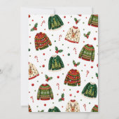 アグレッシブセーター・パーティー 招待状 (裏面)