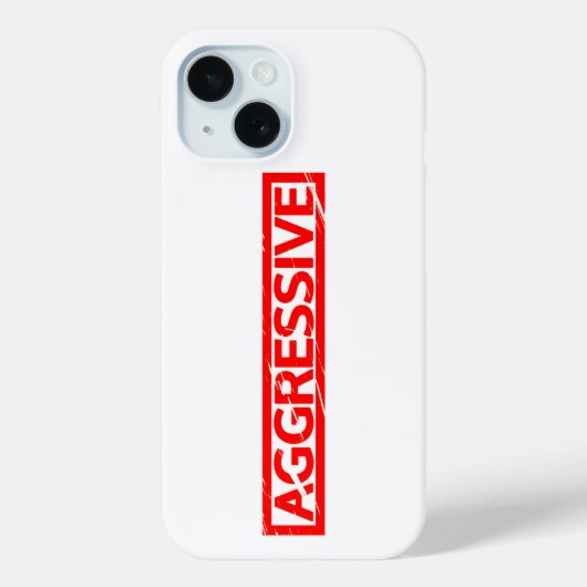 アグレッシブ・スタンプ Case-Mate iPhoneケース (裏面)