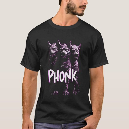 アグレッシブ・フォンク音楽の美意識を持つ少年 Tシャツ (正面)
