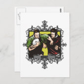 アグレッシブ・ラグビー ポストカード (正面/裏面)