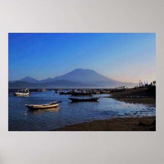 アグンの影の朝 ポスター (正面)