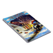 アケベックヴィレッジ通り – クラレンスガニオンアートワーク ノートブック (右側)