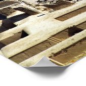 アケメネアン時代の宮殿の一般見解 ポスター (角)