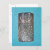 アケメネス円筒シール ポストカード (正面/裏面)