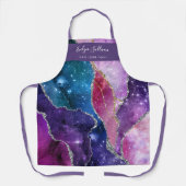 アゲきらめくート美しいプロフェッショナルエプロン エプロン (正面)