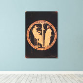 アゲアスを描いたアテネの赤姿のキリックス キャンバスプリント (インサイチュ (ウッドフロア))