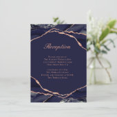 アゲエレガントート海軍バラ金ゴールド結婚披露宴 エンクロージャーカード (スタンド正面)