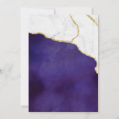 アゲスタイリッシュート&大理石16誕生日 招待状 (裏面)