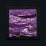 アゲットパープルバイオレット金ゴールドグリッターゲードユアネーム ギフトボックス<br><div class="desc">Agate Purple Violet金ゴールドグリッターGeode名前をカスタムするスパークル大理石パーソナライズされた誕生日結婚 – 記念日または贈り物/供給 – あなたの名前を追加 – 文字または削除 – あなたの特別な贈り物を作る – サイズ変更し、移動または削除し、カスタマイズツールで文字/要素を追加。デザインはMIGNED。私の他のプロジェクト/デザインと絵画を見なさい。1000以上のZazzle製品に私のデザインを転送することもできる。Good Luck - Be Happy :)</div>