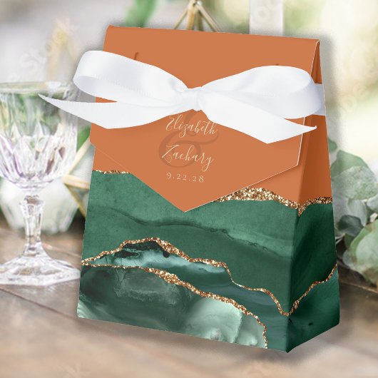 アゲテモダンジオードエメラルドグリーン金ゴールド錆 フェイバーボックス