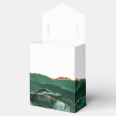 アゲテモダンジオードエメラルドグリーン金ゴールド フェイバーボックス (オープン)