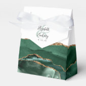 アゲテモダンジオードエメラルドグリーン金ゴールド フェイバーボックス (正面サイド)