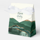 アゲテモダンジオードエメラルドグリーン金ゴールド フェイバーボックス (正面サイド)