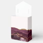 アゲテモダンジオードブルゴーニュ金ゴールド赤面 フェイバーボックス (オープン)