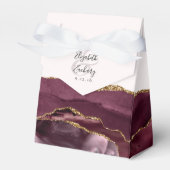 アゲテモダンジオードブルゴーニュ金ゴールド赤面 フェイバーボックス (正面サイド)