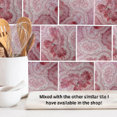 アゲテモダンマーブルストーンピンク タイル