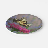 アゲハチョウかわいらし蝶 ペーパープレート (アングル)