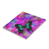 アゲハチョウの蝶 タイル (側面)