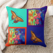 アゲハチョウの魅力2の意見の枕 クッション (ブランケット)