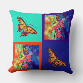 アゲハチョウの魅力2の意見の枕 クッション
