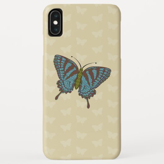 アゲハチョウのCase-Mate携帯ケース Case-Mate iPhoneケース (裏面)