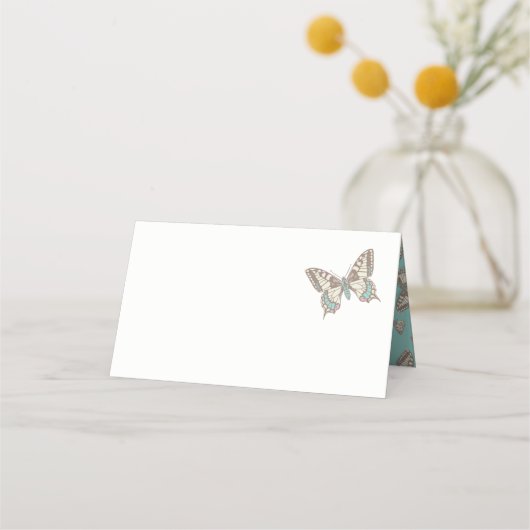 アゲハチョウインクイドアートアクアゲスト座席表 プレイスカード (正面)