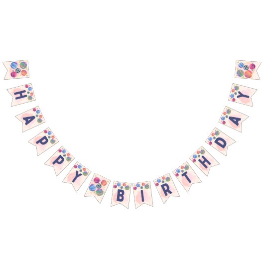 アゲハチョウカスタムパーティーバンティンバナー バンティングフラッグ (全)