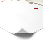 アゲハチョウバタフライアートプリントポスター ポスター (角)