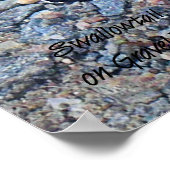 アゲハチョウバタフライオングレープルロード ポスター (角)