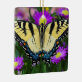 アゲハチョウバタフライオンデイジー セラミックオーナメント (右)