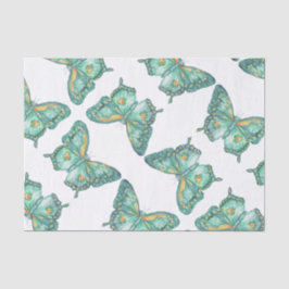 アゲハチョウバタフライデザインオンティッシュペーパー 薄葉紙