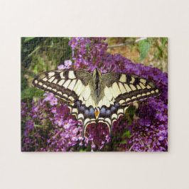 アゲハチョウバタフライフォトパズルとギフトボックス ジグソーパズル