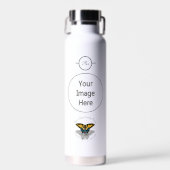 アゲハチョウバタフライモノグラム ウォーターボトル (正面)