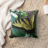 アゲハチョウバタフライIオンミルクウィードアットシェナンドア クッション (ブランケット)