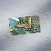 アゲハチョウバタフライIオンミルクウィードアットシェナンドア マグネット名刺 (インサイチュ)