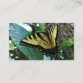 アゲハチョウバタフライIオンミルクウィードアットシェナンドア 名刺 (裏面)