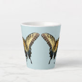 アゲハチョウバタフライIII美しいカラフル写真 カフェラテマグ (正面)