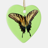 アゲハチョウバタフライIII美しいカラフル写真 セラミックオーナメント (右)