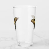 アゲハチョウバタフライIII美しいカラフル写真 タンブラーグラス (左)