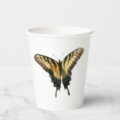 アゲハチョウバタフライIII美しいカラフル写真 紙コップ (正面)