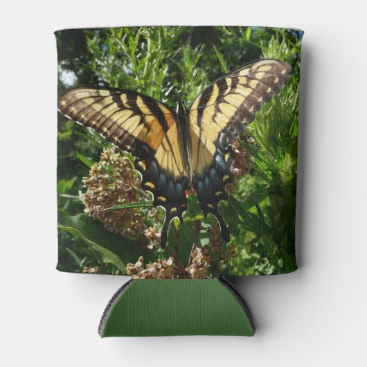 アゲハチョウバタフライIII美しいカラフル写真 缶クーラー (正面)