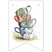 アゲハチョウパーティーバンティング – ティーパーティー バンティングフラッグ (第2の旗)