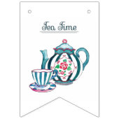 アゲハチョウパーティーバンティング – ティーパーティー バンティングフラッグ (第1の旗)