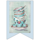 アゲハチョウパーティーバンティング – ティーパーティー バンティングフラッグ (第3の旗)