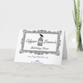 アゲハチョウモネ カード (裏面)