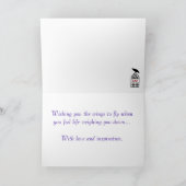 アゲハチョウモネ カード (内部)