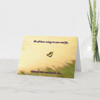 アゲハチョウモネ カード