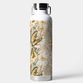 アゲハチョウ蝶なしプラスチック ウォーターボトル