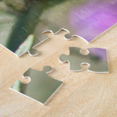 アゲハチョウ蝶の羽が広がる ジグソーパズル (側面)