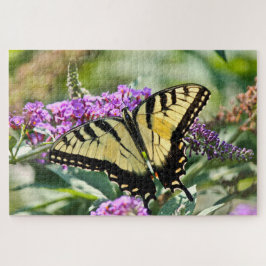 アゲハチョウ蝶の羽が広がる ジグソーパズル